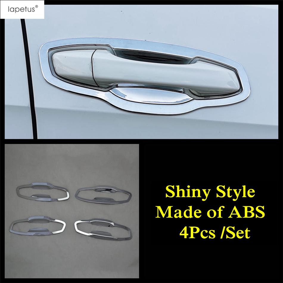 Car Outer Door Handle Bowl Frame Cover Trim For VW Volkswagen Golf 7 7.5 MK7 2014 -  ABS Chrome / Carbon Fiber Accessories