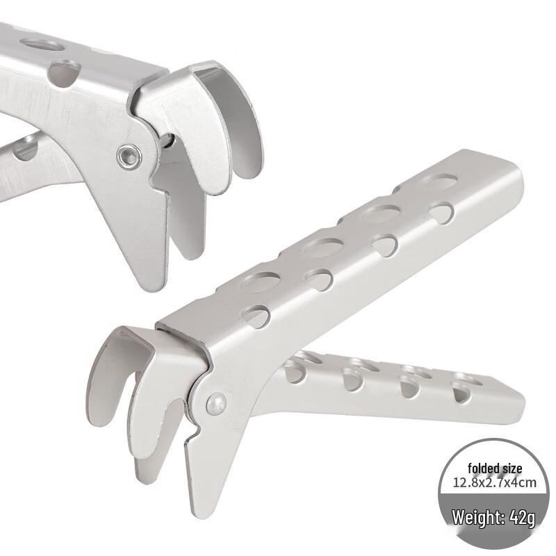 ZISIZ Anti-scald Portable Pot Gripper Tongs