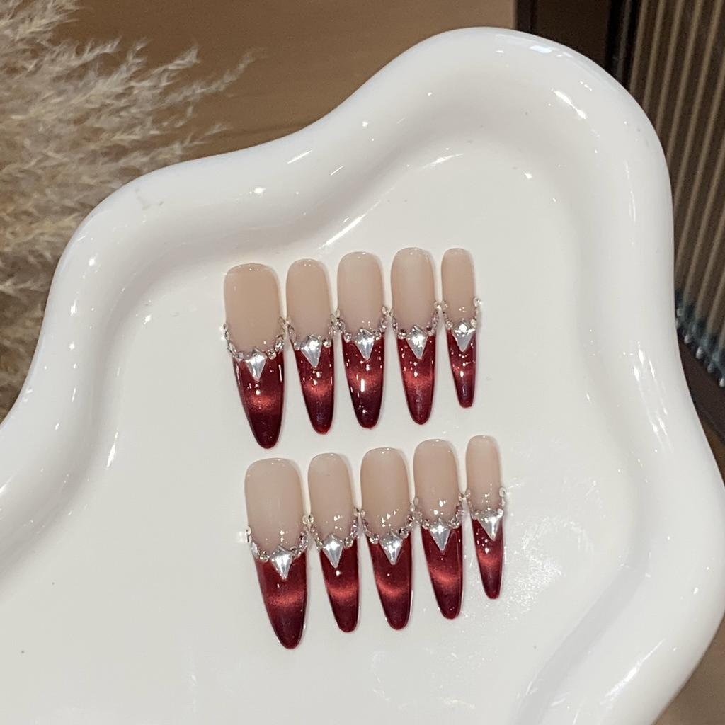 Cherry New Year Red Gradient Aurora Smiling French Cat Eyes Native Love Wear Armor