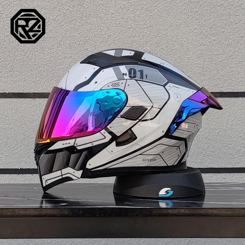 ORZ High Quality Motorcycle Full Face Helmet Four Seasons Motocross Racing Modular Flip Up Casco Moto Men Women Off Road Helmet