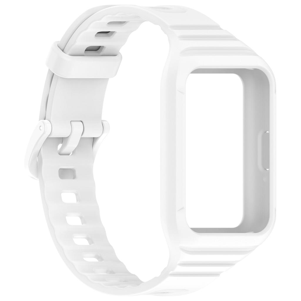 Integrated strap For Samsung Galaxy Fit 3 SM-R390 Watchband Durable Silicone Sport Not Seperated Adjustable Wristband Accessori