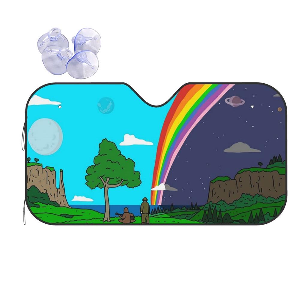 Big Lez Show Landsc Sunshade Windscreen Car Front Windshield Window Sun Visor Accessories Covers