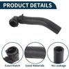 Radiator Hose Heater Hose No.11537600674 for Mini R56/R57/R58/R59/R60/R60 JCW 2013-2014 Rubber Coolant Pipe Black 1 Pc