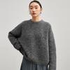 Warm Pullovers Women Dropped Sleeved Loose Sweaters Fall Winter Camel