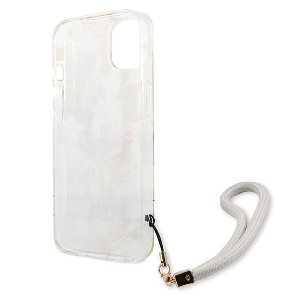 Guess Guhcp13Shflsu Iphone 13 Mini 5,4 Fioletowy/Purple Hardcase Flower Strap