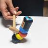 Funny Immortal Daruma Unbreakable Wooden Man Magic Tricks Close Up Street Stage Performance Props Cool Stuff For Kids Adults