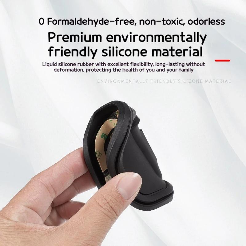 For BMW X3 G45 2025 Door Lock Covers Shock-absorbing Protective Sleeves Anti-collision Stickers Automotive Interior Accessories