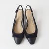Diana Well Fit Low Heel Flat Made in Dark 119045200011 [Diana] Shoes, Japan, Blue, Blue, 23.5cm,