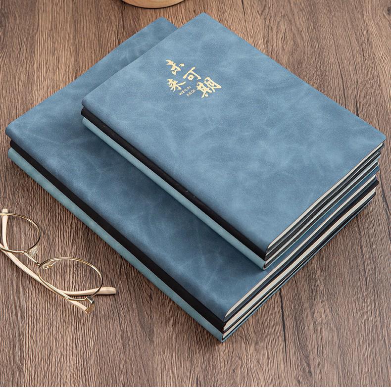 Newcomer Free Shipping: A5 Sheepskin Business Notebook for Meetings