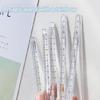 20cm Clear Acrylic Triangular Rulers A Must-Have Measuring Tool for School Supplies Home Office & Professional Use