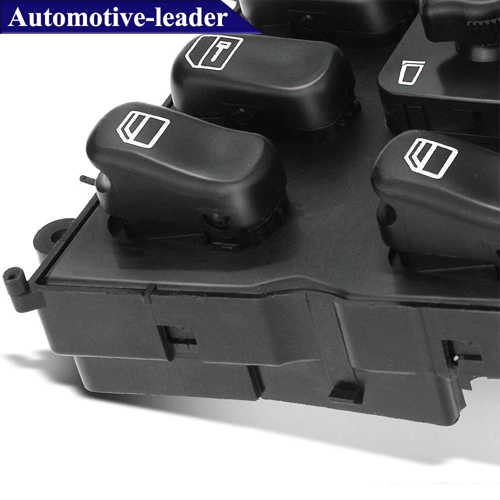 Power Window Switch Master Control Switch Replacement for 1998-2003 Mercedes Benz ML320 1999-2001 ML430 2002-2003 ML500 2000-2003 ML55 AMG 1638206610