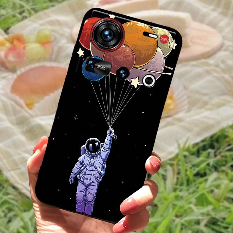 For Nubia Z70 Ultra Case Luxury Cute Cartoon Soft TPU Silicone Shockproof Coque For ZTE nubia Z70 Ultra Protective Fundas Cover