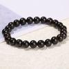 8mm Wooden Beads Bracelet Vintage Natural Wood Meditation Elastic Bracelets Women Healing Balance Ethnic Style Jewelry