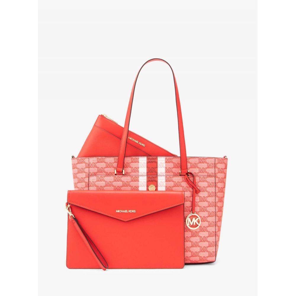 

Michael Kors [Специальная цена] Большая сумка-тоут MAISIE 3 в 1 35F3G5MT3I1814 Темная Сангрия