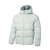 Men's Li-Ning Down Jackets Unisex Elegant Gray Hooded (Non-detachable) Moderate