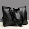 New In Vintage Large Capacity Tote Bag Simple and Stylish Generous Retro Vegan Shoulder Bag, Women's Casual Handbag for Commute