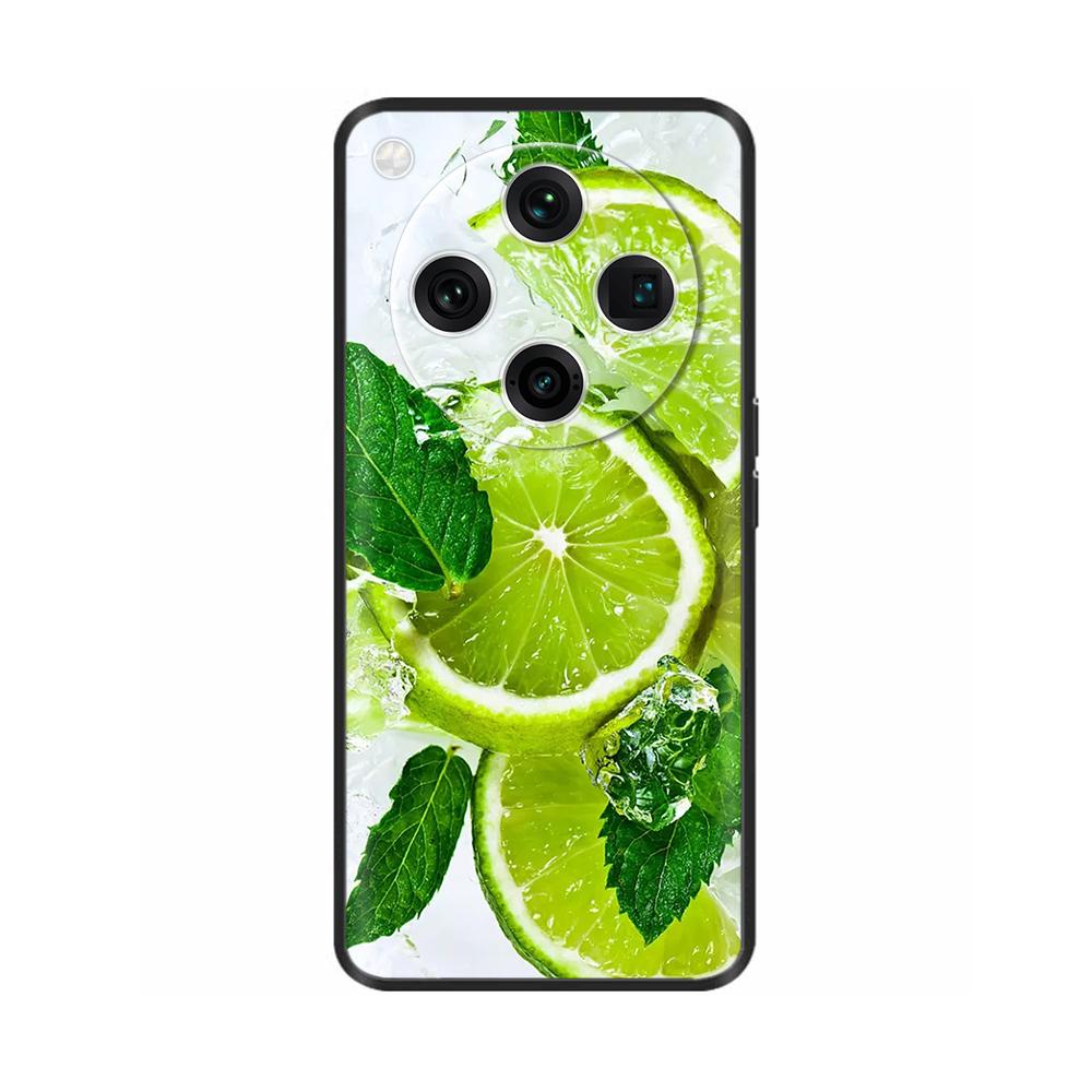 Phone Case For Oppo Find X8 Pro Soft Black Painted Back Cover Cases For Oppo Find X8 Findx8 Pro Cover Shell Shockproof Bumper