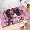 Popular J-Jirai K-Kei Fashion Door Mat Anti-slip Absorb Water Long Strip Cushion Bedroon Mat Bedside Mats