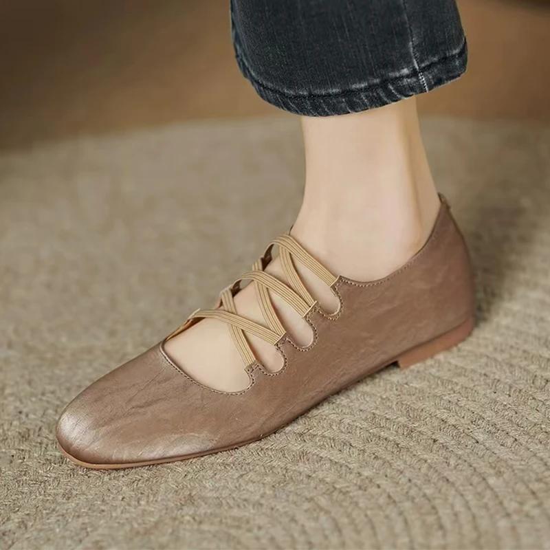 

Модная женская обувь на плоской подошве Модные лоферы Сандалии Летняя повседневная обувь 2025 Новые женские кроссовки Балетная танцевальная Марка Zapatillas De Mujer 35 абрикосовый