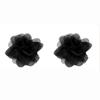 2pcs Tulle Flower Brooch Appliques Organza Clothing Patch Clothing Appliques  Clothes Decoration