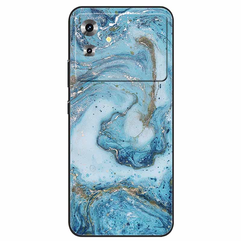 Funda para Teléfono Para Cubot Note 21 Funda Moda Mármol Silicona Suave Cubiertas Traseras Para Cubot Note 21 Protección Carcasas NOTE21 Bolsa Encantadora