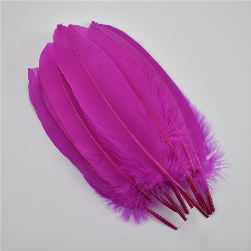 20Pcs Colorful Hard Stick Goose Feather 6-8inch/15-20cm Natural Swan Crafts Plumes  Table Centerpieces Feathers for Decoration