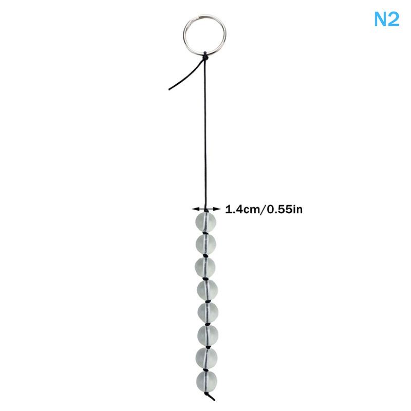 Crystal Glass Anal Massager Beads Inserted Plug BDSM Erotic Pull Beads Vaginal Balls Butt Plug Toys for Sensual Exploration
