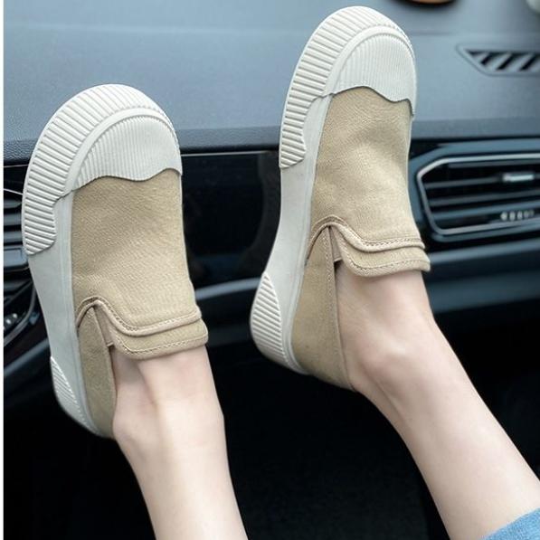 Women Wear Canvas Shoes In Spring and Summer Breathable Thick Soled Anti-skid Fashionable and Versatile Casual Shoes