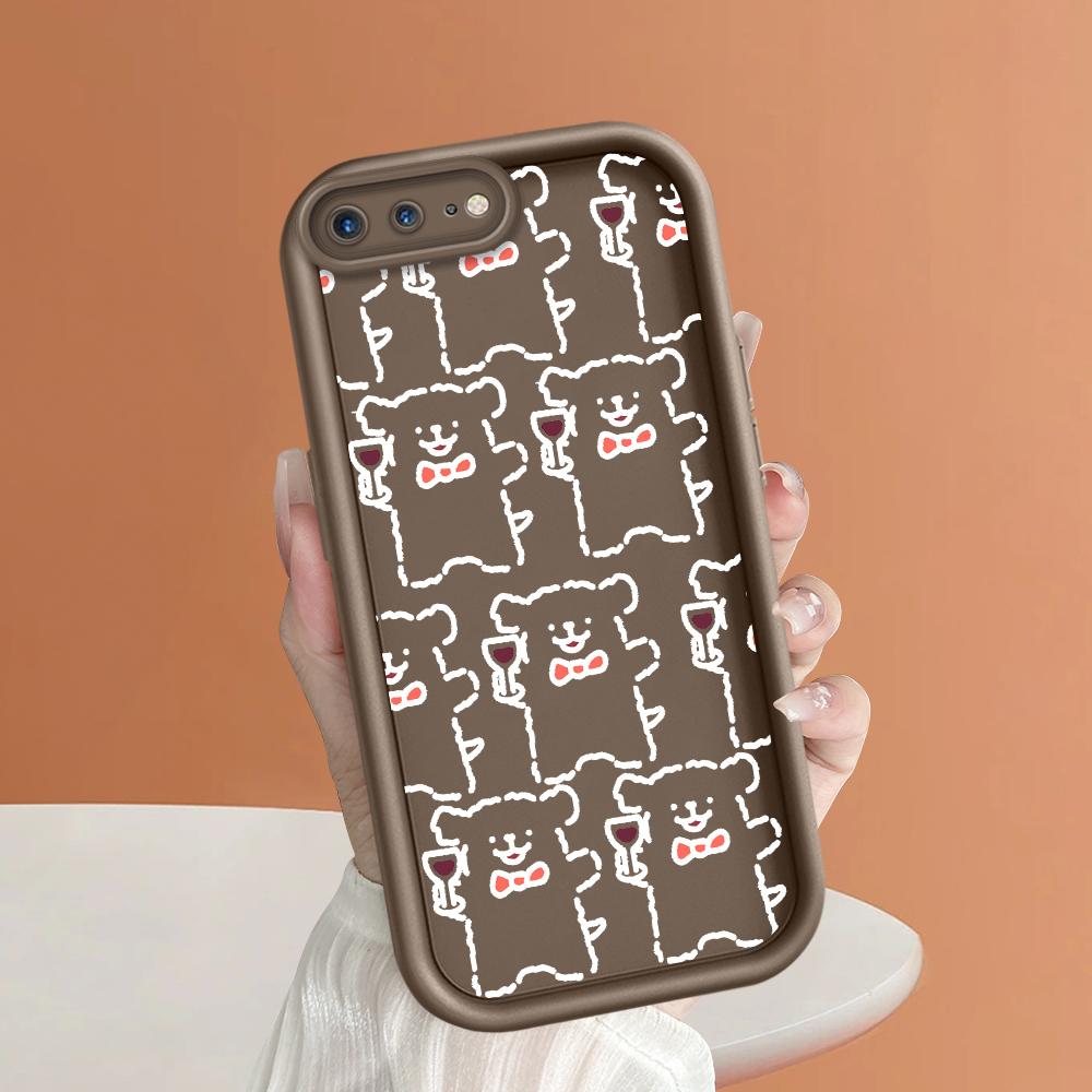 Lovely Cartoon Pattern Phone Case for iPhone Samsung Galaxy Xiaomi Redmi POCO HUAWEI Honor Shockproof Rubber Soft Flexible Cover Casing