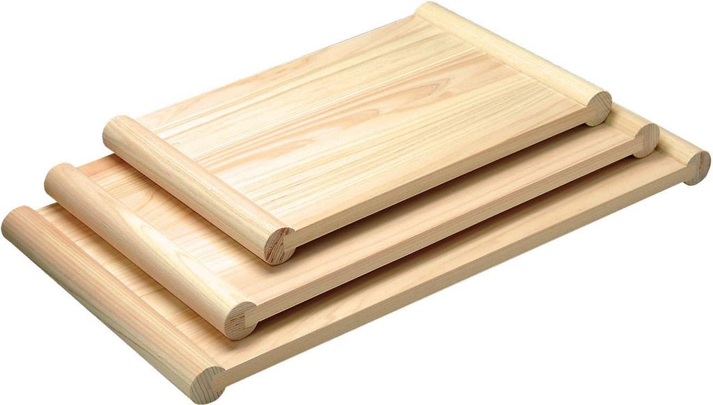 Yamako Hinoki Floating Cutting Made In Natural Clean, Double-Sided Board, Small, Japan, 817870,