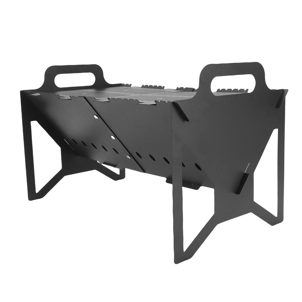Slot Grill Portable Folding Charcoal Grills Detachable Folding BBQ Grill for Outdoor Travel Backyard Picnic