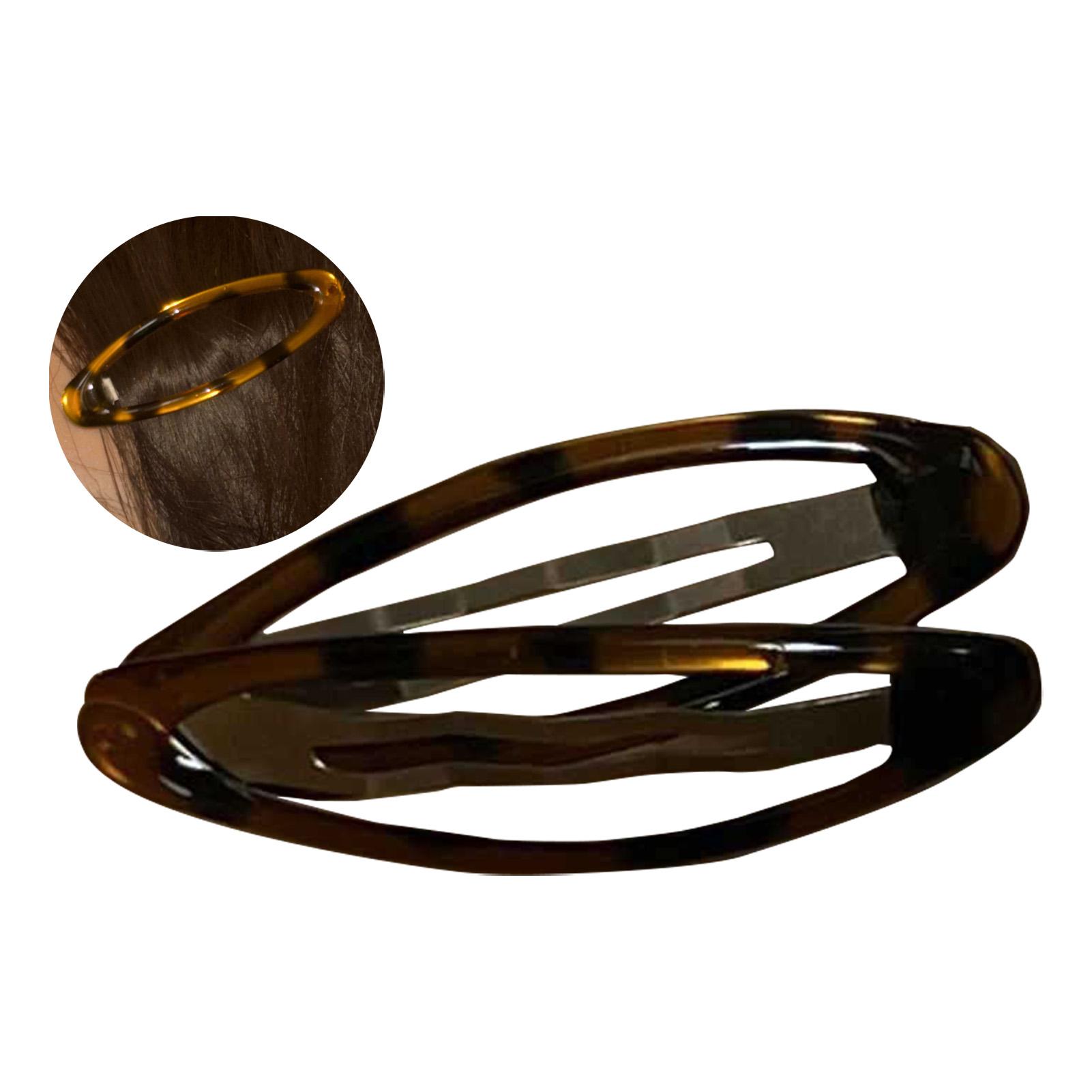 

4,8 см Заколка для волос Y2K для женщин Модная леопардовая заколка-невидимка для волос на каждый день для фиксации челки Студенческие девушки Аксессуары для волос