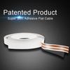16AWG Slim Adhesive Flat Cable Audio Singal Transmit 2 core Pure Copper Power Line multipurpose for LED Light LED Strips Speaker Amplifier