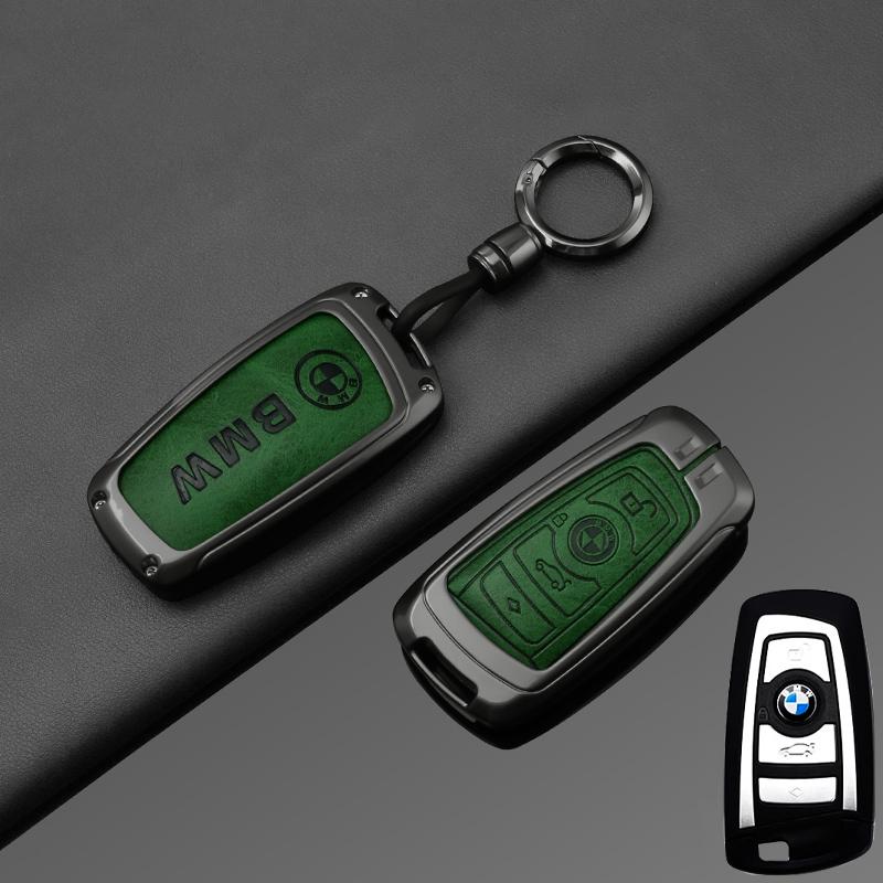 AXNX2 Fashion Zinc Alloy Car Key Case Cover Holder For BMW F30 F20 F10 F18 F22 F01 X3 X4 F06 F02 M3 M5 Protector Keychain Accessories