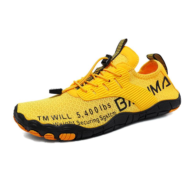 Fashion Swimming Shoes Men Beach Aqua Shoes Women Quick Dry Barefoot Upstream Surfing Slippers Hiking Water Shoes Wading Unisex Sneakers