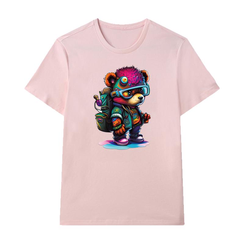 Iron On Sticker Hot Bears Heat Transfer Garment Accessory Washable New Diy Iron On Patches For Clothes Children Gift