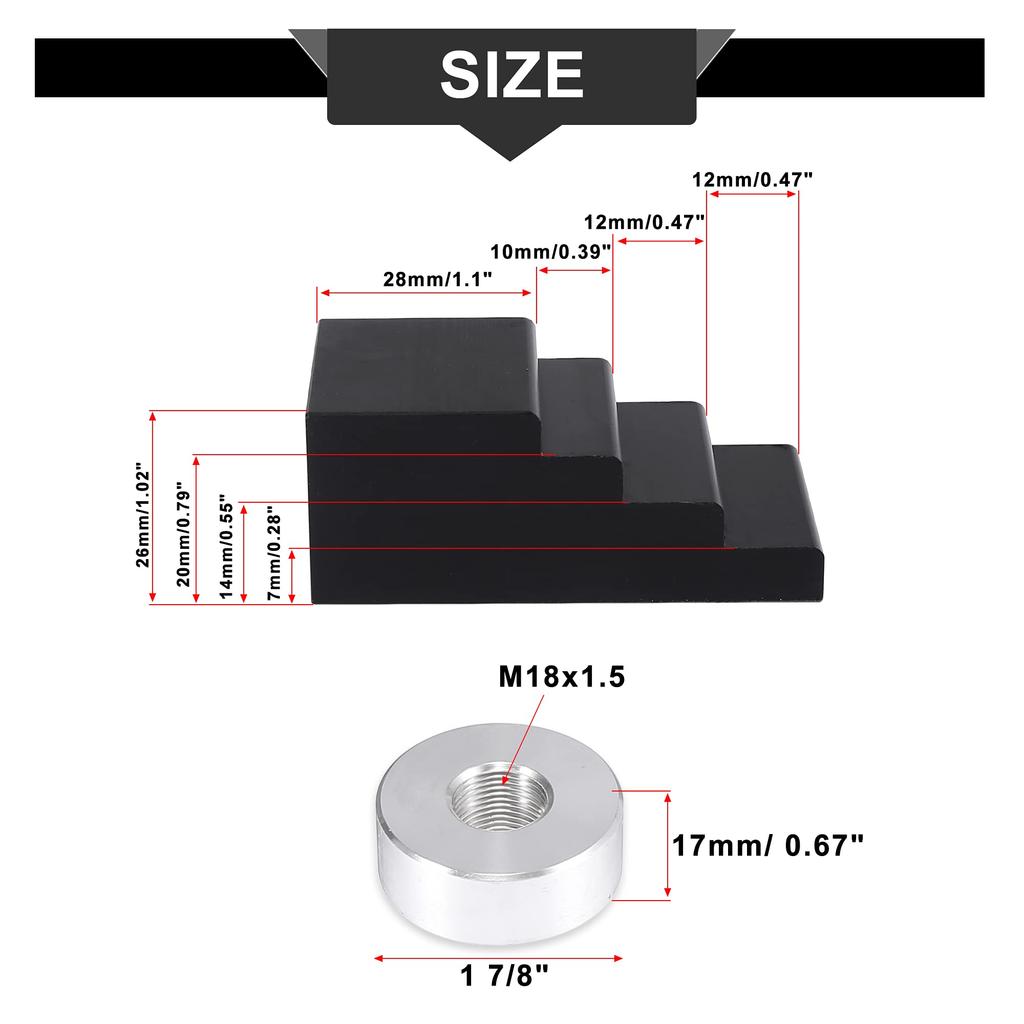 Motoforti Primary Drive Locking Tool Wrench Socket Tool Kit for Twin Main Shaft Sprockets, Compatible with Harley Davidson, 1936-2006 Big Twin TC88