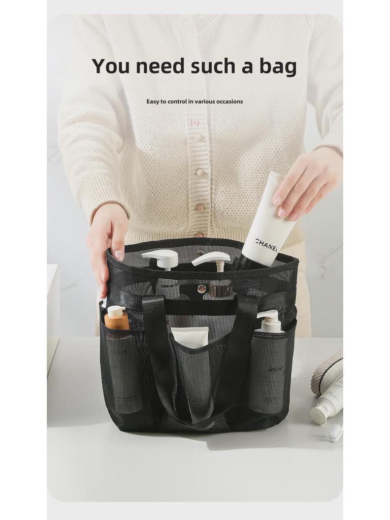 Geantă de baie portabilă impermeabilă pentru bărbați și coș de depozitare pentru prosoape