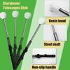Retractable Clubs, Retractable Golf Swing Training Aids With Click , Retractable Golf Swing Training Aids For Right- And Left-handed Golfers