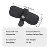 For Volkswagen VW Double Card Leather Magnetic Eyeglass Frame Sunglasses Clip Tiguan CC Jetta Polo Golf 4 5 6 Passat B5 B6 B7 CC zk0