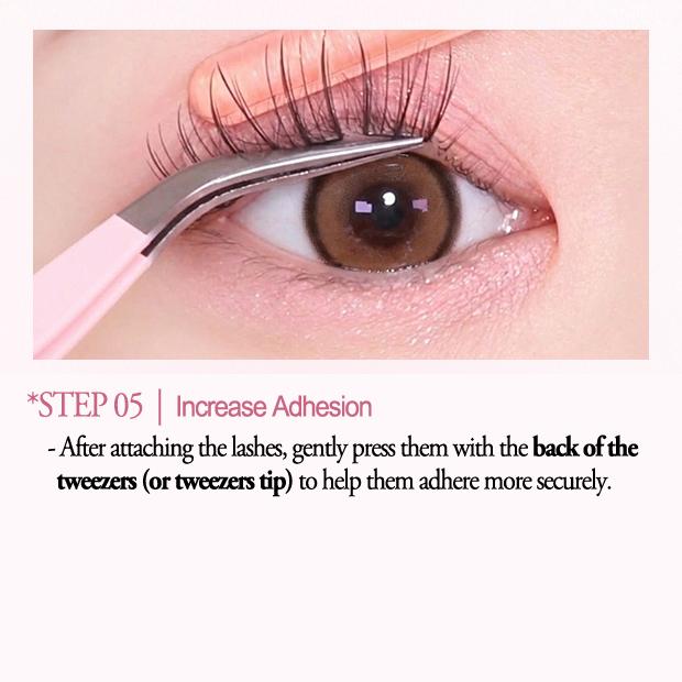 BANILA CO Curly Studio No Glue Eyelash 03 Idol – Self-Adhesive Volume Cluster False Lashes