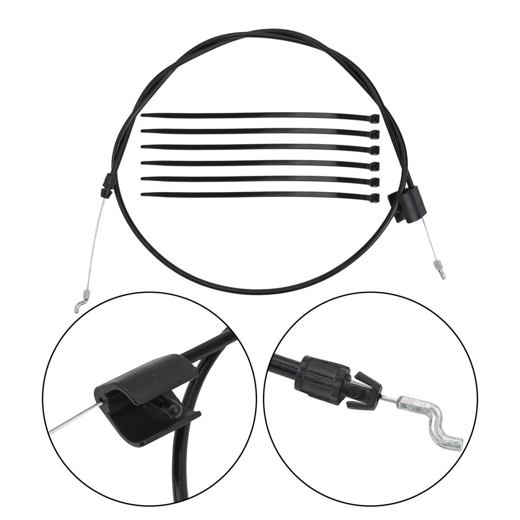 Throttle Cable Model Number 183281 Designed to Replace Controls in a Range of For Craftsmanship Lawn Equipment Units