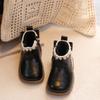 Winter Fleece-lined Cotton Shoes for Children Princess Shoes Warm Short Boots Non-slip Soft-soled Big Cotton Boots