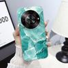 For ZTE Blade A75 5G A 75 5G Case Clear Protect Cover For ZTE Nubia Focus 5G Clear Soft Silicone Phone Case Marble Print Pattern