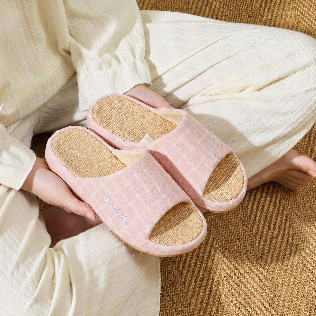 Thick Bottom Women Home Slippers Comfortable Fashion Non-slip Slippers Casual Breathable Men Slippers