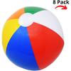 Ballons de plage arc-en-ciel, jouets gonflables pour piscine, jouets de sécurité pour enfants, accessoires pour fêtes d'été à la piscine