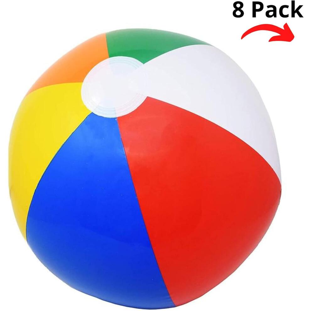 Ballons de plage arc-en-ciel, jouets gonflables pour piscine, jouets de sécurité pour enfants, accessoires pour fêtes d'été à la piscine
