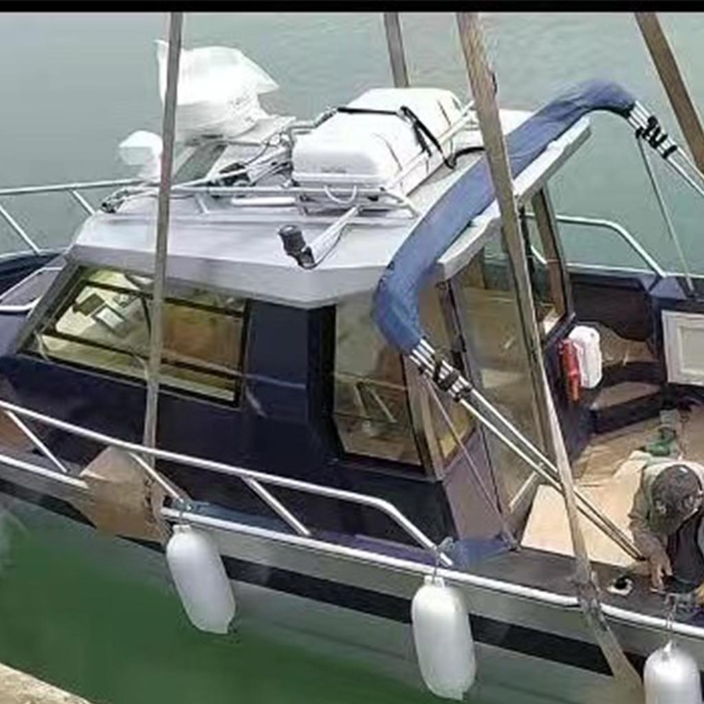 Inflatable Marine Boat Fenders with Reinforced Eyelets High Performances Fend for Yacht Docking & Collision Prevention