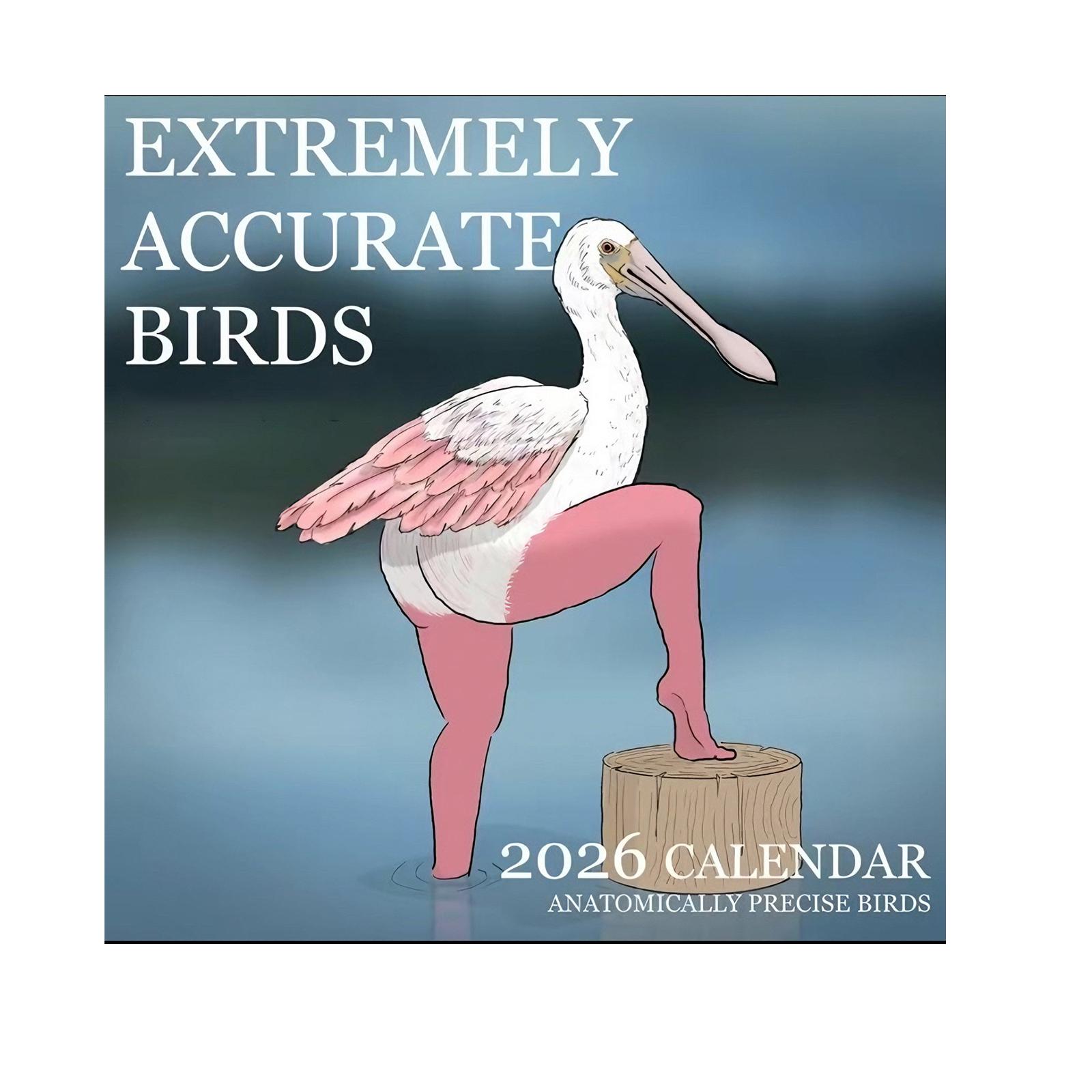 

Календарь Чрезвычайно Точных Птиц Календарь с Воскресенья One Size