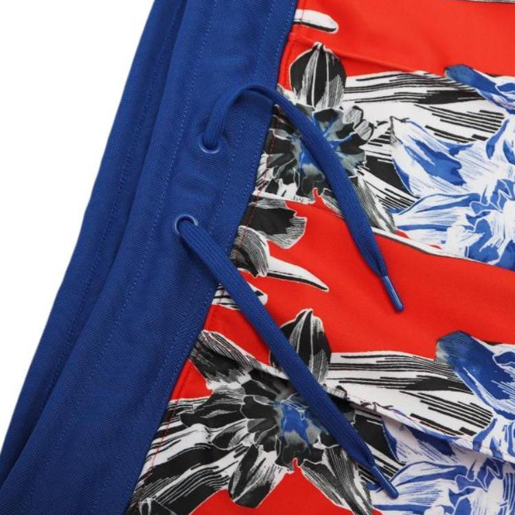 Nike Floral Print Drawstring Elastic Long Pants Women Bottoms Red AR2204-892